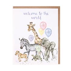 Welcome to the World New Baby Card