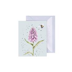 The Marsh Orchid Bee Mini Card