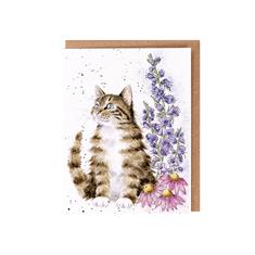 Whiskers and Wildflowers Seed Card