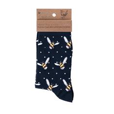 Busy bees ladies socks