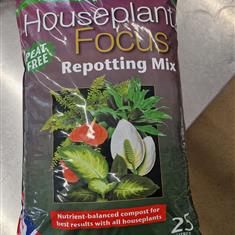 House Plant Focus Repotting Mix 25 Litres