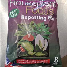 House Plant Focus Repotting Mix 8 Litres