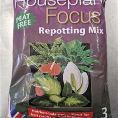 House Plant Focus Repotting Mix 3 Litres